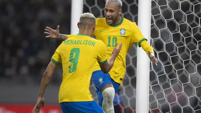 Neymar comemora o gol em Japão x Brasil (Foto: Lucas Figueiredo/CBF)